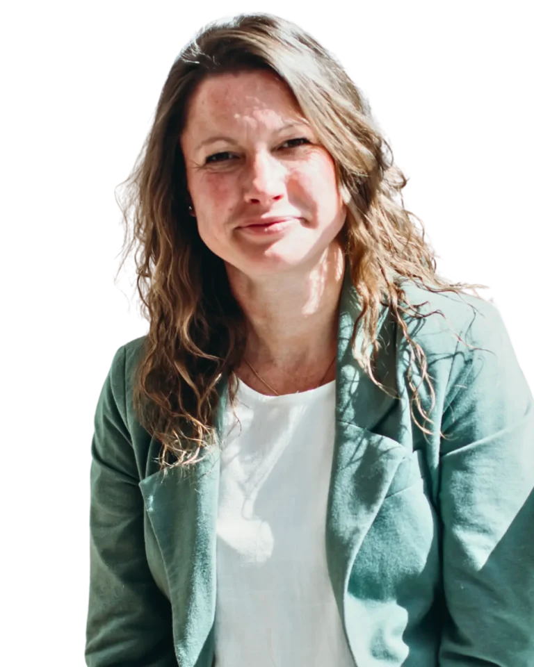 Julia Hiltmann im Blazer